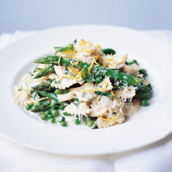 Farfalle with Spring Vegetables