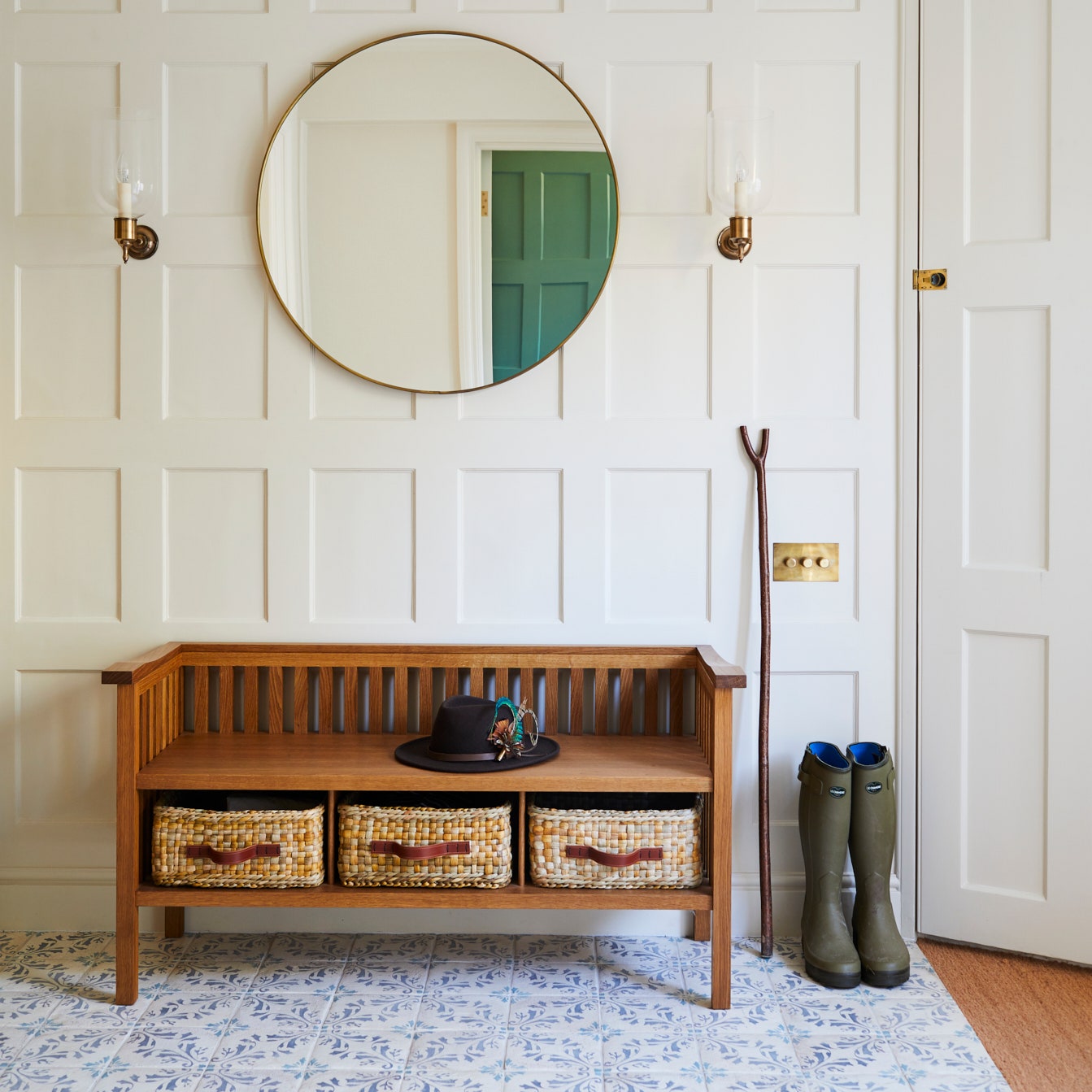 16 handsome hallway mirrors